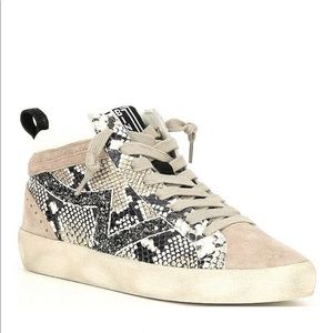 Gianni Bini Animal Print High Top Sneakers